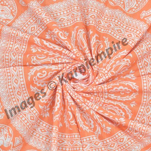 Indian Mandala Beach Table Cover Throw Hippy Boho Gypsy Cotton Decor Tabletop Dinning Tablecloth Round Yoga picnic Kitchen Table Covers Party Picnic Indoor Outdoor Camping 50 Inches (Green) in Kuwait