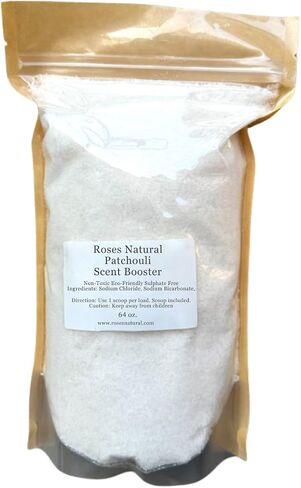 Laundry Scent Booster Patchouli, 64 oz. Long-Lasting Fresh Fragrance, In-Wash Patchouli Laundry Scent Boosters, Advanced Patchouli Booster, Safe for All Fabrics (64 oz, Patchouli) in Kuwait