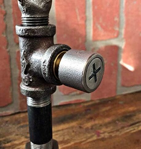 Iron Pipe Lamp Switch, Metal Turn Knob Electrical On/Off Switch, for 1/2" NPT fittings in Saudi Arabia