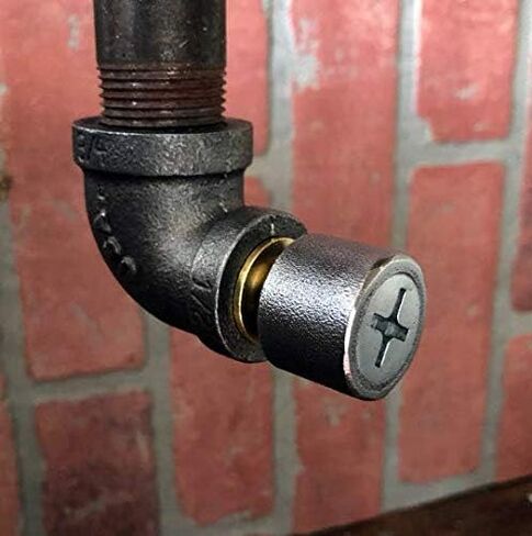 Iron Pipe Lamp Switch, Metal Turn Knob Electrical On/Off Switch, for 1/2" NPT fittings in Saudi Arabia