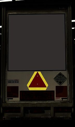 Ignixia Slow Moving Vehicle Sign,(Pack of 02) Rust free Aluminium 0.5mm Slow Moving Vehicle Triangle signs, 14"x 16" Inches Orange base with Reflective border, SMV Sign for Golf Cart, UTV, safety signs in Saudi Arabia