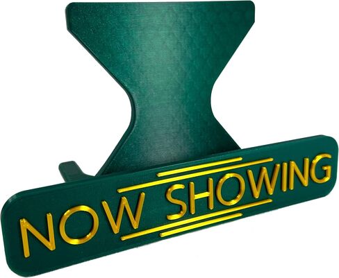 Now Showing Display Stand for Movie Cases - Tabletop Holder for DVD Blu-ray Video Game Media Covers - Custom Personalized Now Playing Film in Saudi Arabia