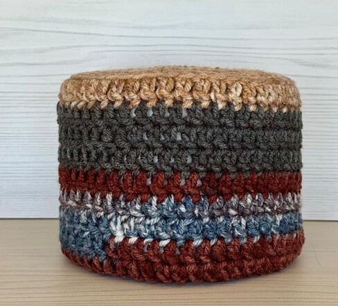 Crochet Toilet Paper Cover, Mega Roll Size - Toilet Paper Cozy (Cobblestone Ivy) in Kuwait