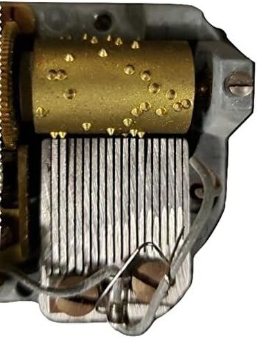 Reuge Swiss 18 ملاحظة آلية الحركة الموسيقية تلعب Love Me Tender in Saudi Arabia