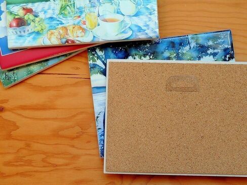 Skaneateles Bakery Tile - Skaneateles Lake 6"x8" Ceramic Trivet Wall Art in Saudi Arabia
