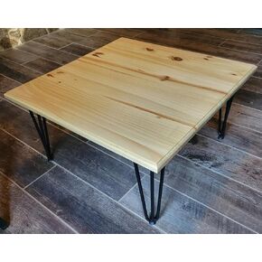 Coffee Table 30" x 30" (Large, Dark Walnut)