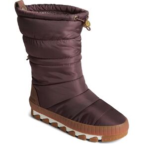 Sperry Women's Torrent FOLD Down Snow Boot, Ivory, 9 in Saudi Arabia