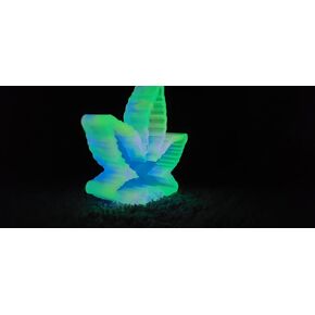 Unique Marujiana Glow-in-the-Dark Ashtray! - GiftsForChristmas (GREEN)