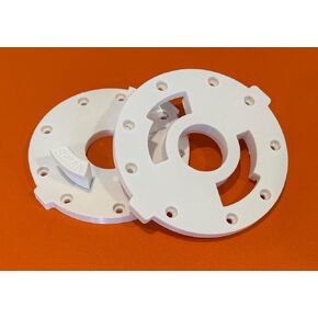 UPGRADED 12 foot Skeleton Replacement Part | Skelly Elbow or Neck Adapter [Made in USA by SkellyParts] (Neck or Elbow (Male))