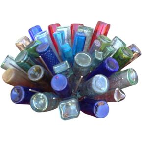 Awesome Blossom Southern Bottle Tree - Holds 49 Bottles -Garden Yard Wine Stake ~ Celebrate The Beauty of Colored Glass in Your Garden or Yard for Some Southern Charm