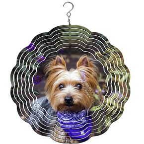 Yorkie Dog Wind Spinner | Windspinner | Dog Lover