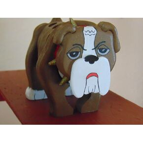 Bull Dog Pencil, Paint brush or toothbrush Holder