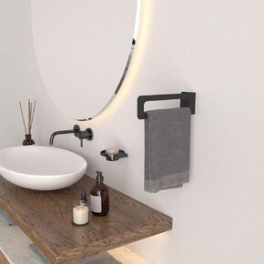 Minimalist Towel Holder, Bathroom Towel Rack, Bathroom Organizer, Bathroom Accessories, Bathroom Decor, Towel Hooks
