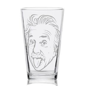 MATH EQUATIONS Engraved Pint Glass | Great Gift for Geeks, Nerds, Teachers and Students | Unique STEM and Mathematics Algebra Calculus Geometry Trigonometry Beer Decor