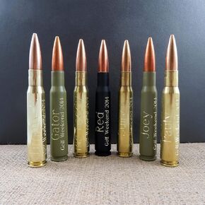 Personalized 50 Caliber Custom Bullet bottle Opener