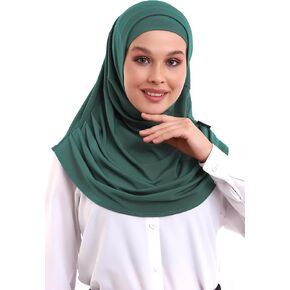 ihvan online, Hijab Scarves for Women, Ready to Wear, Lightweight and Comfortable Headscarf, Instant Turban, Jersey, Presewn in Kuwait