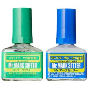 MrМark Setter&Softer Bundle.Curved Plastic Toy Models Adhesive Decals Quick Arrive