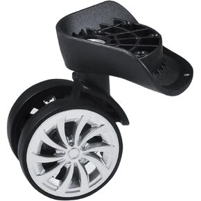 Luggage Suitcase Wheels, Nylon Travel Suitcase Wheels Replacement for Luggage Suitcase Trolley