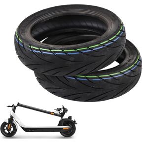 Electric Scooter Tire, 10 Inch Electric Scooter Tubeless Tire Rubber Explosion Proof Outer Tire Replacement for KQI 2 Kick Scooter