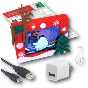 Festive Video Picture Player, Plays up to Two Hours of Video and Hundreds of Pics