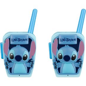 Ekids Stitch Walkie Talkies للأطفال والألعاب الداخلية والخارجية المصممة لمحبي Stitch Toys