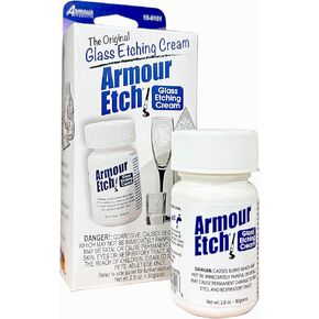 Armour Etch® Etching Cream for Glass and Mirrors
