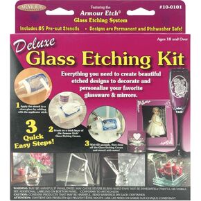 Armor Deluxe Glass Entching Kit Kit Kit Kit Kit