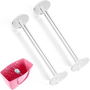 2 Sets Yarn Spinner Compatible with Bogg Bag, Transparent Acrylic Crochet Holder Accessories Storage Supplies for Knitting Crocheting Craft Making (Bag Not Include)