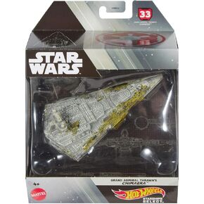 Hot Wheels Star Wars Starships Select Premium Diecast #33 Grand Admiral Thrawn's Star Destroyer Chimaera