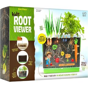 Root Viewer Kit for Kids - Grow Your Own Plant for Boys & Girls Gifts - Science STEM Toy & Craft Growing Kits for Ages 4-8 Birthday Gifts for Boy, Girl 4, 5, 6, 7, 8, Year Old - Gardening Toy