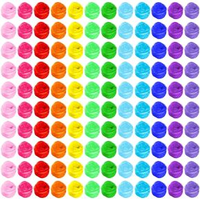 120 Pcs Dance Scarves Bulk 12 Colors Square Juggling Play Silk Scarves 24 x 24 in Colorful Rainbow Chiffon Music Movement Dancing Performance Props Accessories Learning Supplies
