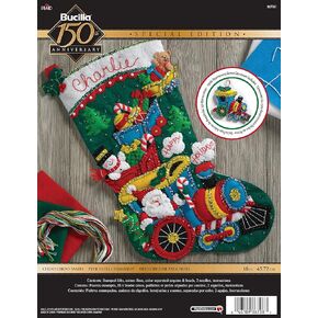 Bucilla Choo Santa Stocking Kit