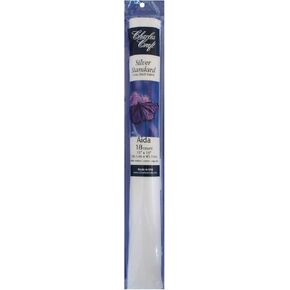 Charles Craft Silver Label Aida 18 Count 15"X18" Soft Tube-White
