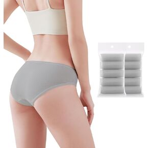 20/10/5 Pack Women's Disposable 100% Cotton Underwear Ladies Briefs Panties for Travel Hotel Spa Hospital Stays Emergencies in Kuwait
