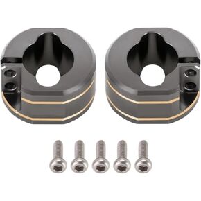 for INJORA 14g/ pcs Brass for Rear Axle Counterweights for 1/18 for RC for Crawler for TRX4M (4M-30)(Titanium)