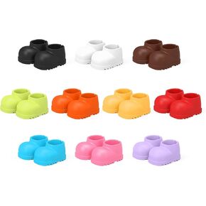 10Pairs Shoes Compatible with Labubu,10 Colors of Shoes for 17cm Doll (NO Doll)