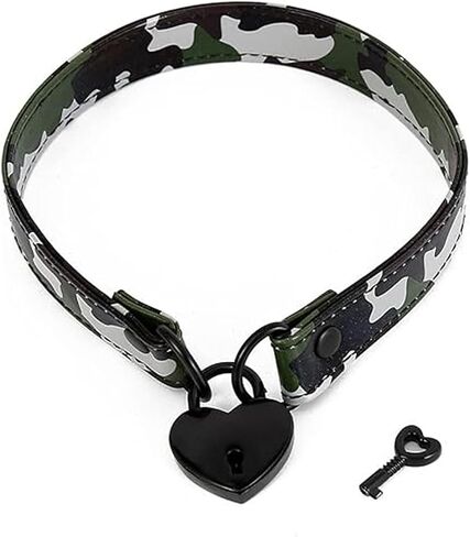 Succuba Padlock Choker Collar Necklace Lolita Collar Cat Kitty Velvet Necklace with Lock and Key for Women,Girls and Men in Kuwait