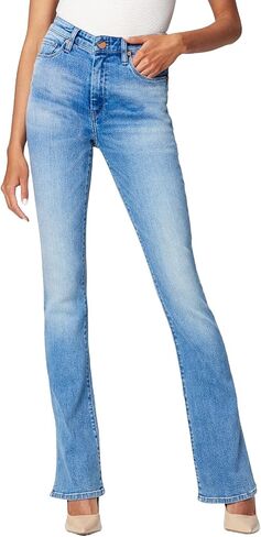 [BLANKNYC] Womens Luxury Clothing High Rise Mini Boot Cut Five Pocket Jeans, Stylish & Trendy Pants, The Hoyt in Saudi Arabia