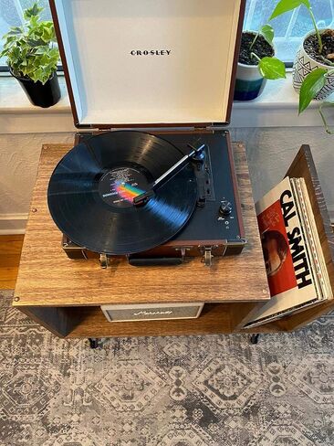 Table For Record Player Stand Cabinet MCM Mid Century Modern with Hairpin Legs in Saudi Arabia