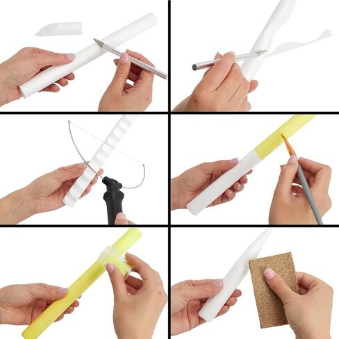 Foam Cylinders for Crafts (6 in, 15 Pack) in Saudi Arabia