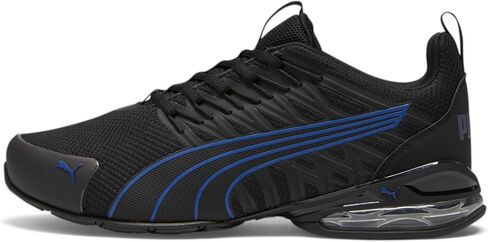 PUMA Men's Voltaic EVO Sneaker, Club Navy Black-Electric Lime, 11 in Saudi Arabia