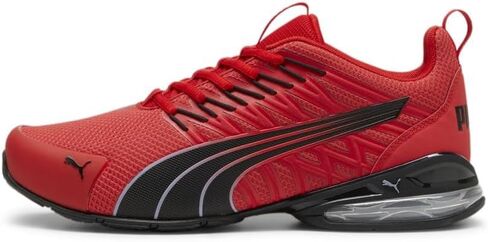 PUMA Men's Voltaic EVO Sneaker, Club Navy Black-Electric Lime, 11 in Saudi Arabia