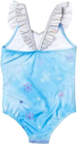 Disney Frozen Princess Anna Elsa Toddler Girls One Piece Bathing Suit Tie Dye Multicolor 2T in Saudi Arabia