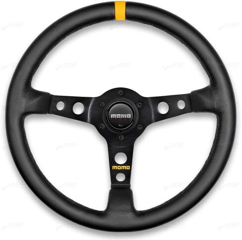 MOMO Motorsport MOD Drift Steering Wheel Black Suede Grip Brushed Anthracite Anodized 330mm w/ 88mm dish - R1907/33S in Saudi Arabia