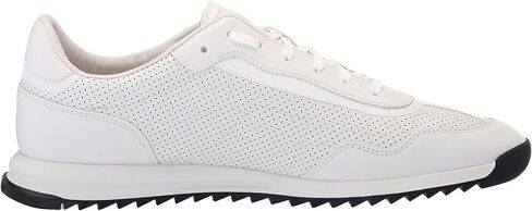BOSS Men's Zayn Low Profile Leather Mesh Sneaker in Kuwait
