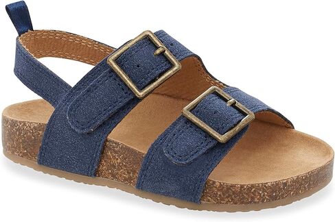 OshKosh B'Gosh Boy's Bruno Sandal, Chocolate, 11 Little Kid in Kuwait