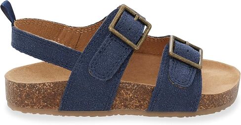 OshKosh B'Gosh Boy's Bruno Sandal, Chocolate, 11 Little Kid in Kuwait