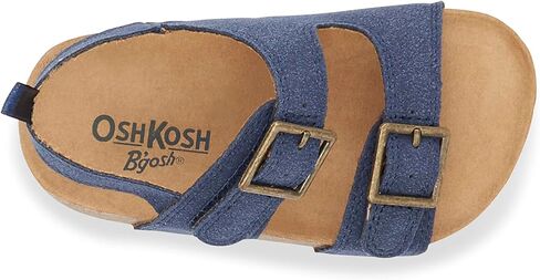 OshKosh B'Gosh Boy's Bruno Sandal, Chocolate, 11 Little Kid in Kuwait