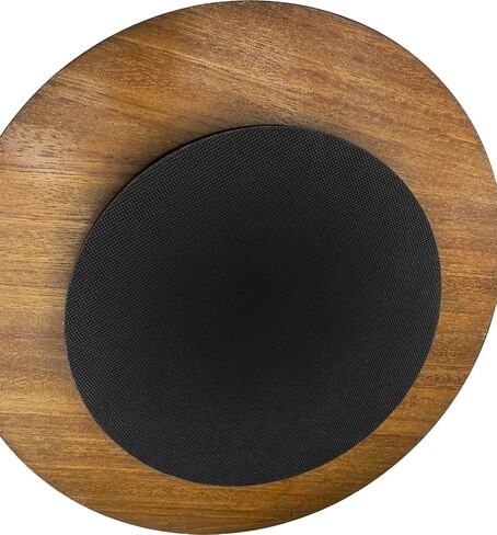 HASTA LA RAIZ | Wooden LAZY SUSAN Turntable - Made in Mexico - Easy Gliding - Non Skid - Model: Italian Orange (14 or 18 inches). in Saudi Arabia