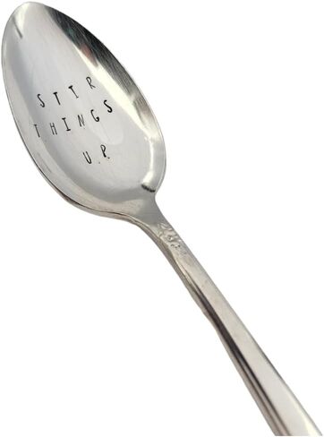 Just Just Brew It يدويًا مختومًا من Silverplate silverpoon in Kuwait